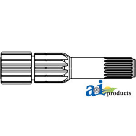 A & I PRODUCTS Drive Shaft, Planetary (LH) 12" x3" x3" A-T28908